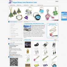 长安饰品类外贸网站建设案例_Behappy Jewelry